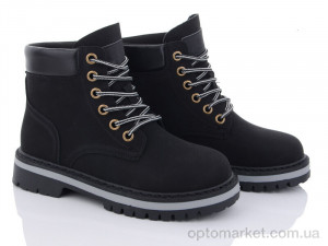 Черевики жіночі 197-169 black Violeta only one чорний  оптом от Optomarket