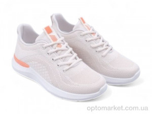 Кросівки жіночі 198248 ALLSY бежевий  оптом от Optomarket