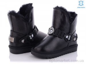 Уги дитячі 1989-1 black LMGG чорний  оптом от Optomarket
