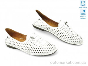 Мокасини жіночі 199025 Lonza білий  оптом от Optomarket