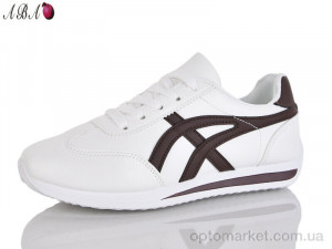 Кросівки жіночі 1ABA7-5Y Aba білий оптом от Optomarket