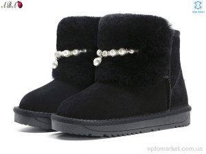 Уги дитячі 1ABA916 Aba чорний  оптом от Optomarket