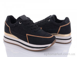 Кросівки жіночі 20-1015-3 black Violeta only one чорний  оптом от Optomarket