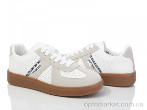 Кросівки жіночі 20-1073-2 white-grey Violeta білий  оптом от Optomarket