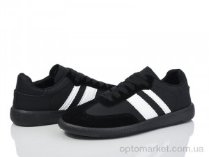 Кросівки жіночі 20-1078-1 black Violeta чорний  оптом от Optomarket