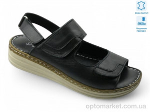 Босоніжки жіночі 200052 Anna Lucci чорний  оптом от Optomarket