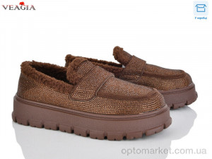 Туфлі жіночі 20006-2 Veagia коричневий  оптом от Optomarket