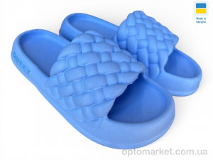 Шльопанці жіночі 2001 блакитний Verta блакитний  оптом от Optomarket