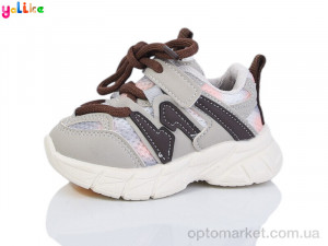 Кросівки дитячі 2006-1 Yalike сірий  оптом от Optomarket