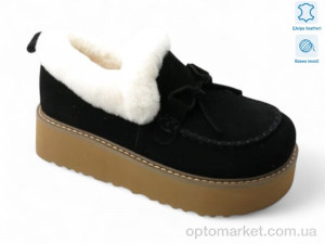 Сліпони жіночі 200604 ALLSY чорний  оптом от Optomarket