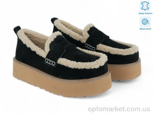 Сліпони жіночі 200605 ALLSY чорний  оптом от Optomarket