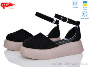 Босоніжки жіночі 201 чорний з. ARTO чорний  оптом от Optomarket