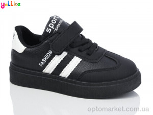 Кросівки дитячі 2012-2 Yalike чорний оптом от Optomarket