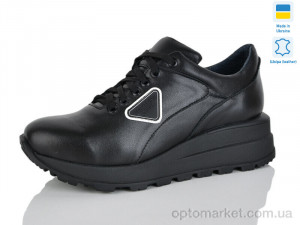 Кросівки жіночі 2019-1 Carolina чорний  оптом от Optomarket