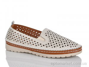 Туфлі жіночі 202-11 Leguzaza бежевий  оптом от Optomarket