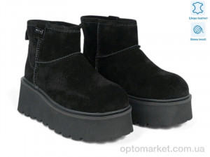 Уги жіночі 202009 ALLSY чорний  оптом от Optomarket