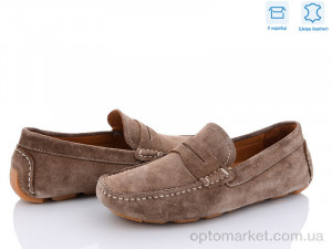 Мокасини чоловічі 2021-1010 Pandew хакі  оптом от Optomarket