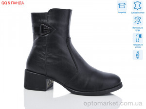 Черевики жіночі 202 DJUS SHOES чорний  оптом от Optomarket