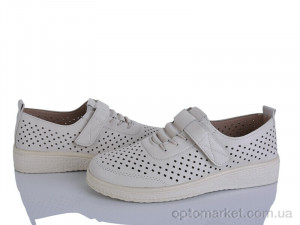 Туфлі жіночі 2024-13 Steel Land бежевий  оптом от Optomarket