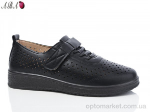 Туфлі жіночі 2024-14 Steel Land чорний  оптом от Optomarket