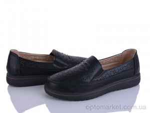 Туфлі жіночі 2024-52 Steel Land чорний  оптом от Optomarket