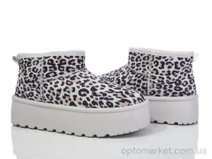 Уги жіночі 2025-53-4 Gollmony сірий  оптом от Optomarket