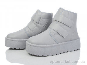 Черевики жіночі 2025-55-3 Gollmony сірий  оптом от Optomarket