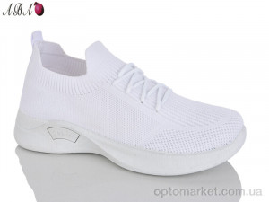 Кросівки жіночі 2026-18-2 Aba білий оптом от Optomarket
