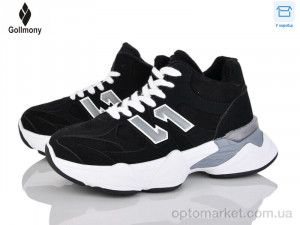 Кросівки жіночі 2027-12-2 Gollmony чорний  оптом от Optomarket