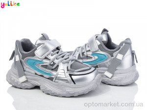 Кросівки дитячі 2036-2 Yalike сірий  оптом от Optomarket