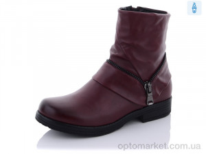 Черевики жіночі 2042 bordo Gollmony бордовий  оптом от Optomarket