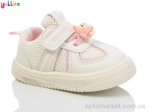 Кросівки дитячі 2044-4 Yalike білий оптом от Optomarket