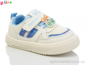 Кросівки дитячі 2047-3 Yalike білий  оптом от Optomarket