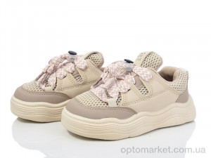 Кросівки дитячі 2048-2 ASHIGULI бежевий  оптом от Optomarket