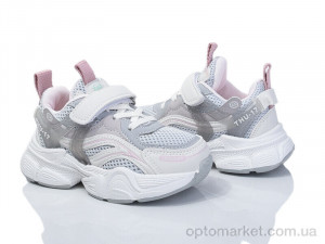 Кросівки дитячі 2052-2H B&G сірий  оптом от Optomarket