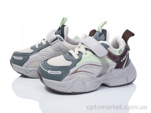 Кросівки дитячі 2052-2K B&G сірий  оптом от Optomarket