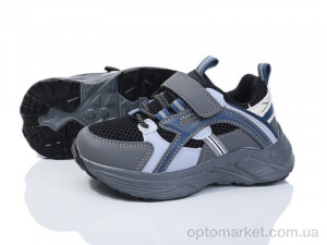 Кросівки дитячі 2053-1A B&G чорний  оптом от Optomarket