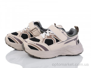 Кросівки дитячі 2053-2L B&G бежевий  оптом от Optomarket