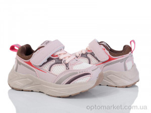 Кросівки дитячі 2053-2N B&G рожевий  оптом от Optomarket