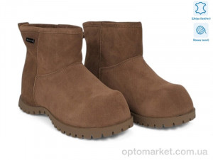 Уги жіночі 205554 ALLSY коричневий  оптом от Optomarket