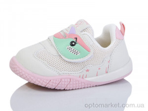 Кросівки дитячі 2056-1 Babudog бежевий  оптом от Optomarket