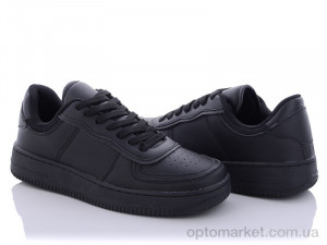 Кроссовки женские 2058-2 Classica черный  оптом от Optomarket