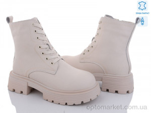 Черевики жіночі 206-210 Бабочка-Mengfuna-AESD бежевий  оптом от Optomarket