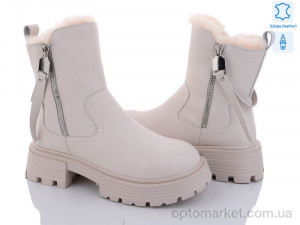 Черевики жіночі 206-218 Бабочка-Mengfuna-AESD бежевий  оптом от Optomarket