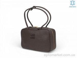 Сумка женская 206324 Lonza коричневий  оптом от Optomarket