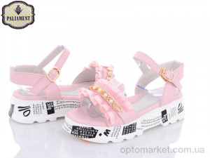 Босоніжки дитячі 20650-5 Paliament рожевий оптом от Optomarket