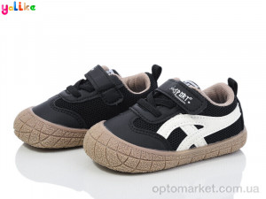 Кросівки дитячі 2066-2 Yalike чорний  оптом от Optomarket