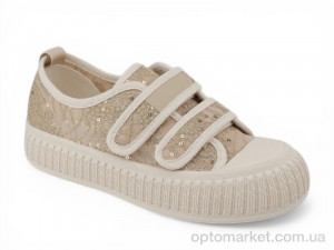 Сліпони жіночі 207042 ALLSY бежевий оптом от Optomarket