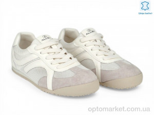 Кросівки жіночі 207424 ALLSY білий оптом от Optomarket
