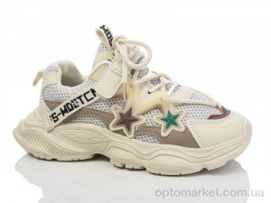 Кросівки дитячі 2076-6 ASHIGULI бежевий  оптом от Optomarket